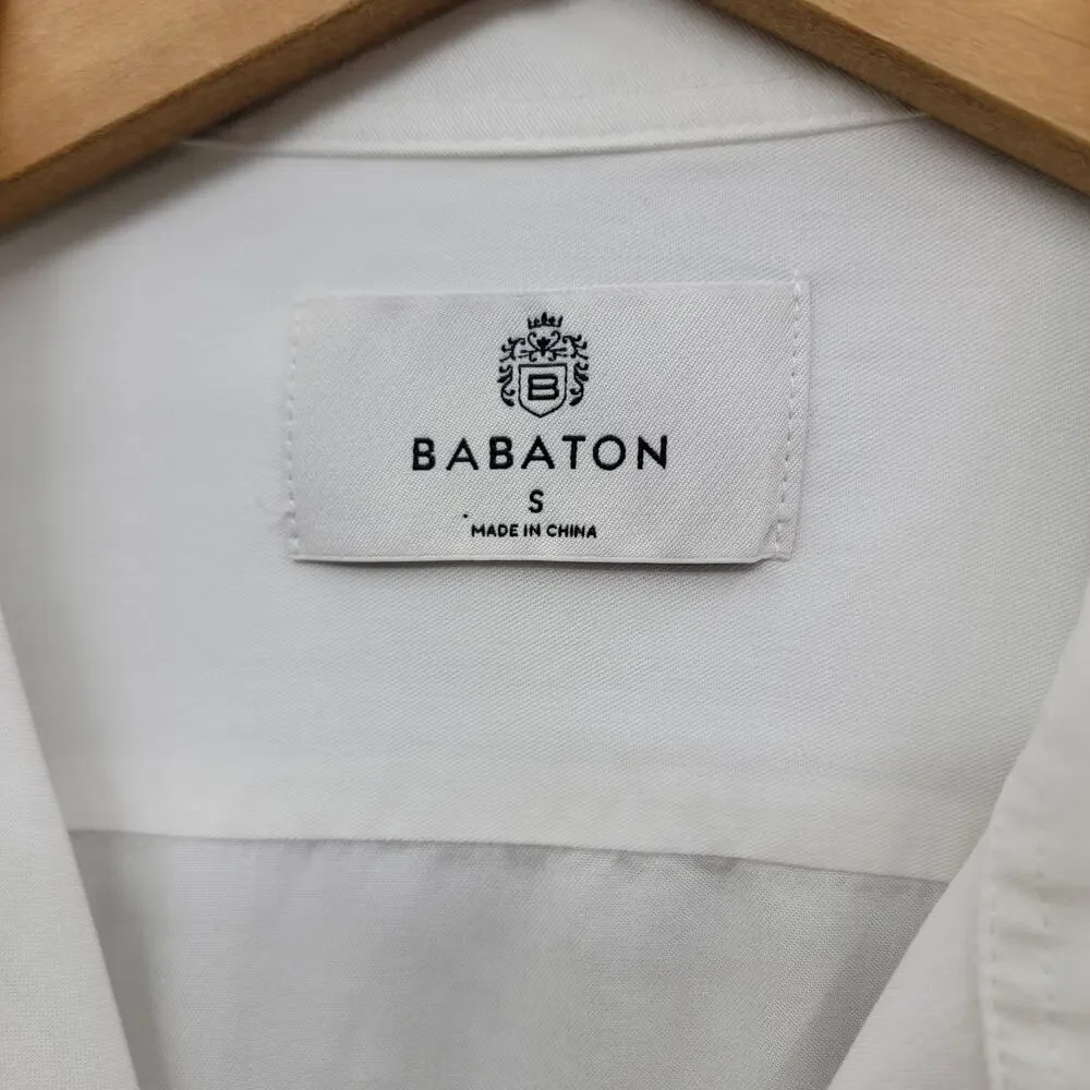 BABATON UTILITY RELAXED SHIRT, WHITE SIZE S - Picture 4 of 9